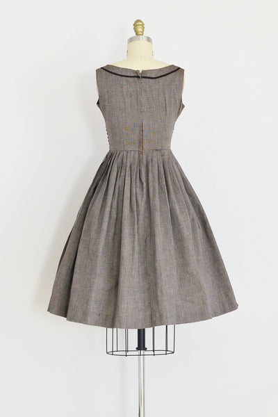 1950s Pleated Dress - Pickled Vintage