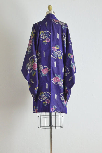 ナスビ踊り Eggplant Dance Jacket Kimono - Pickled Vintage
