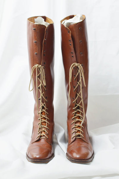 Cavalry Tall Boots - Pickled Vintage