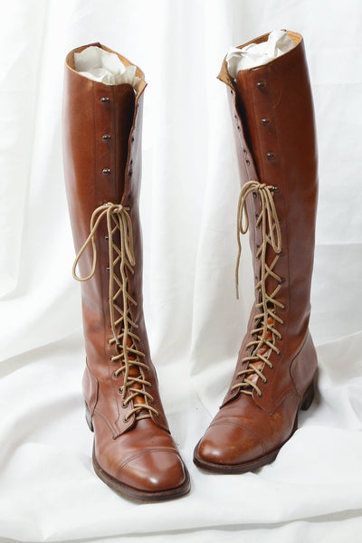 Cavalry Tall Boots - Pickled Vintage