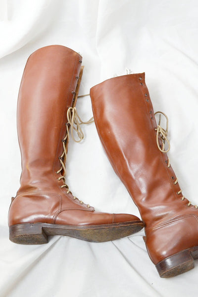 Cavalry Tall Boots - Pickled Vintage