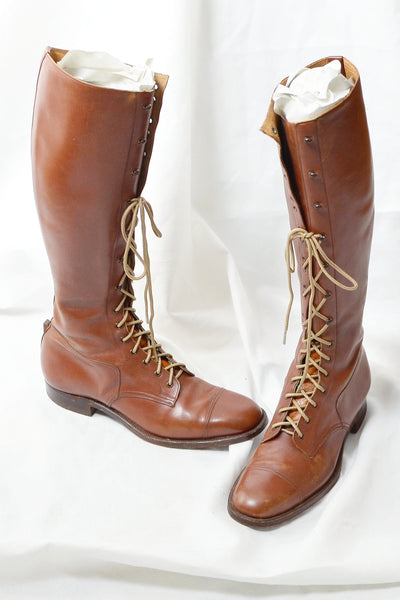 Cavalry Tall Boots - Pickled Vintage