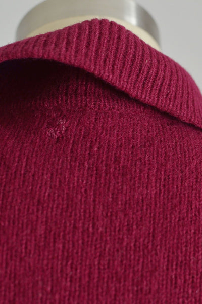 30s Bordeaux Woolies Sweater - Pickled Vintage