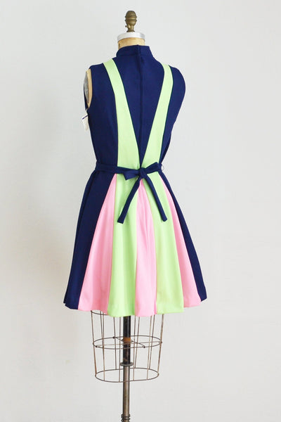 Chevron Skater Dress - Pickled Vintage