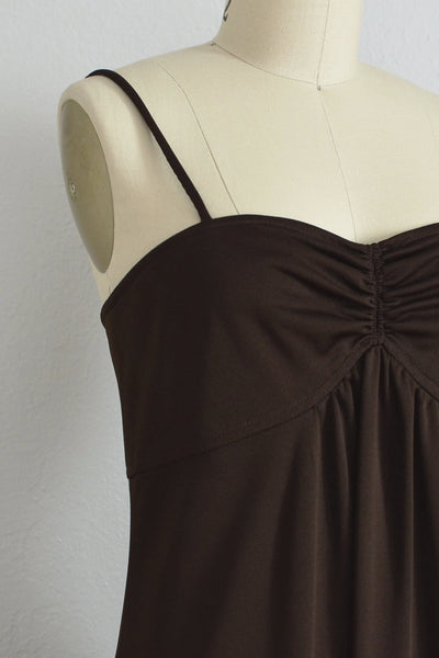 70s Chocolat Maxi Dress - Pickled Vintage
