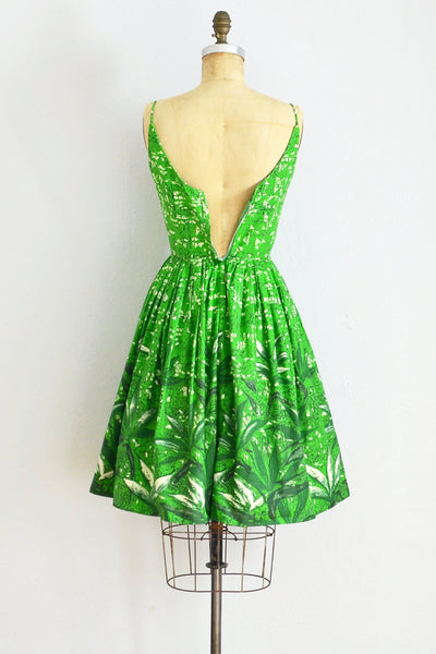 Botanical Dress - Pickled Vintage