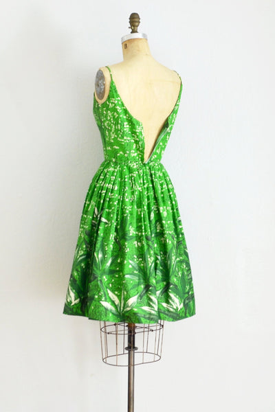 Botanical Dress - Pickled Vintage