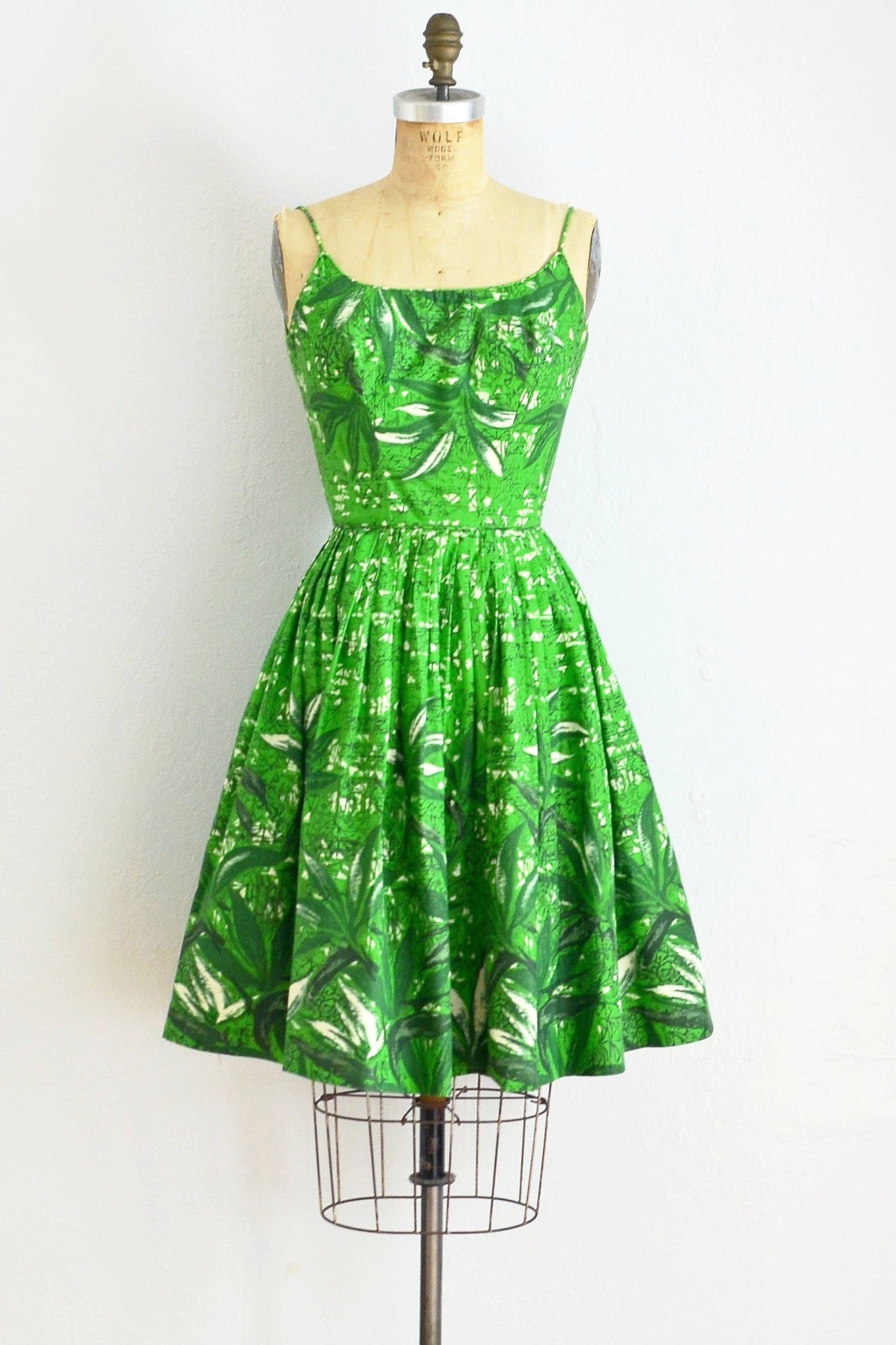Botanical Dress - Pickled Vintage