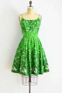 Botanical Dress - Pickled Vintage