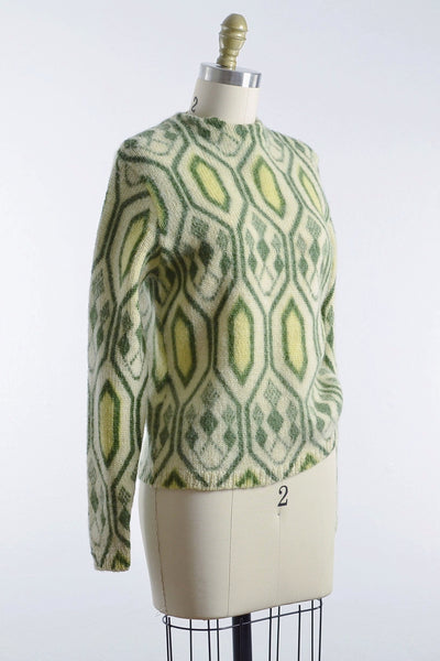 Vintage 1960s Darlene Wool Mohair Sweater - Pickled Vintage