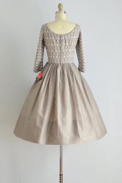 50s Eyelet Dress - Pickled Vintage
