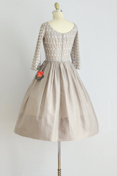 50s Eyelet Dress - Pickled Vintage