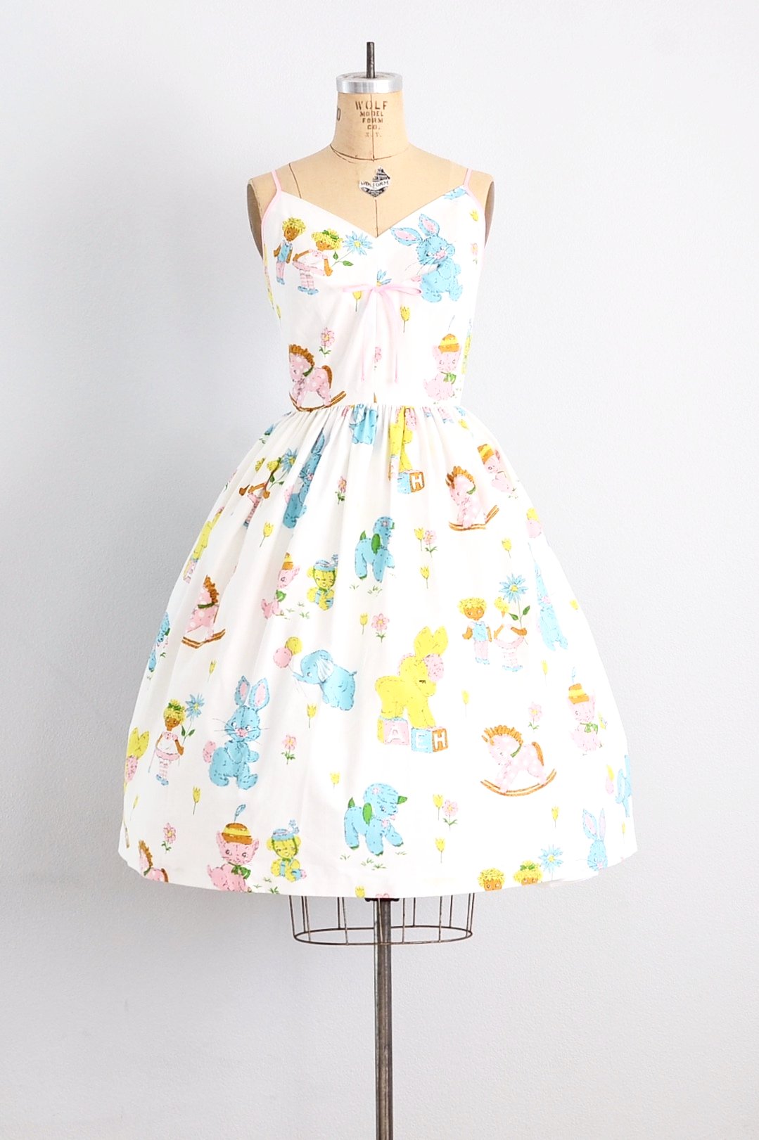 1950s Novelty Dress - Pickled Vintage