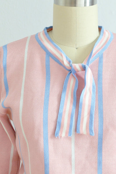 70s Bubblegum Knit Sweater - Pickled Vintage