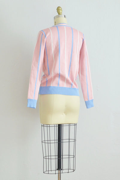 70s Bubblegum Knit Sweater - Pickled Vintage