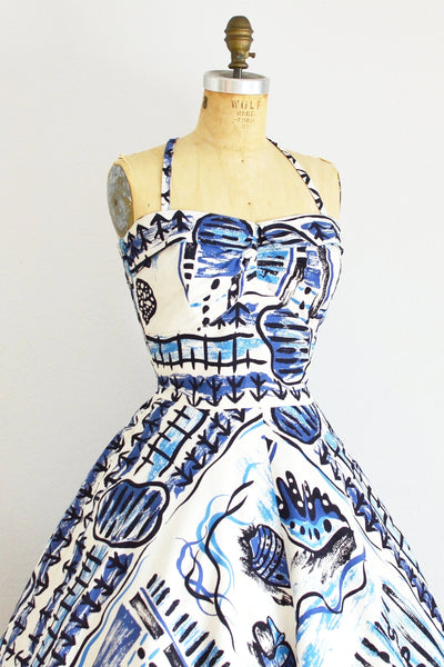1950s Hawaiian Dress - Pickled Vintage