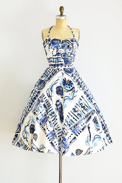1950s Hawaiian Dress - Pickled Vintage