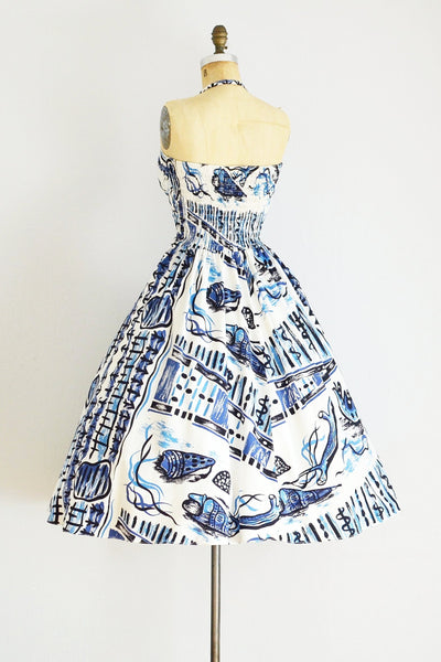 1950s Hawaiian Dress - Pickled Vintage