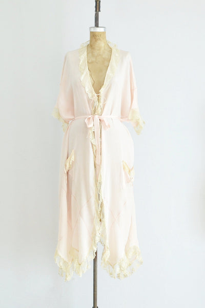 20s Silk Robe - Pickled Vintage