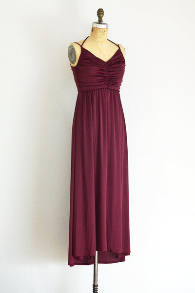 Wine Dress - Pickled Vintage