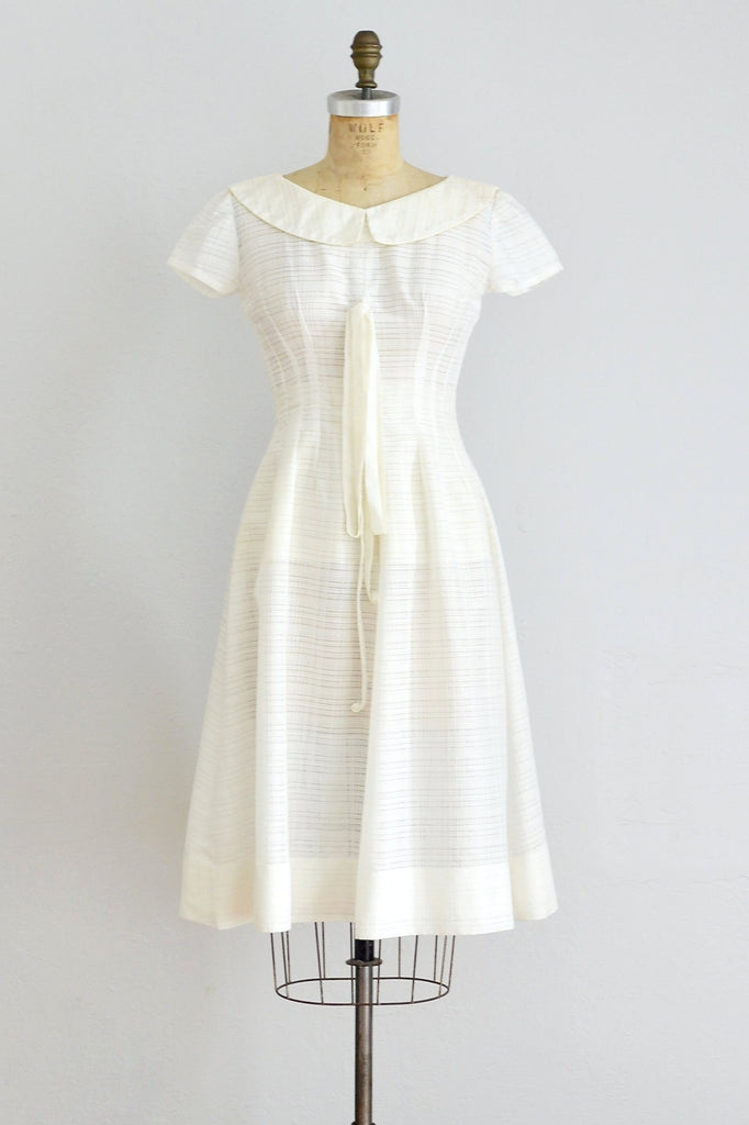 50's White Dress / XS S – Pickled Vintage