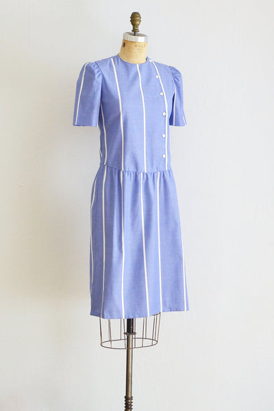 Side Button Dress - Pickled Vintage