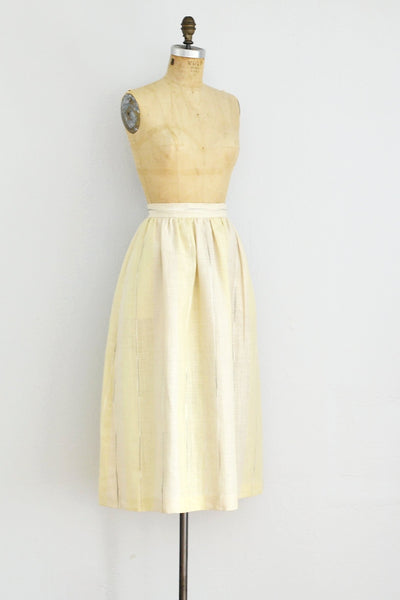 Linen Skirt - Pickled Vintage
