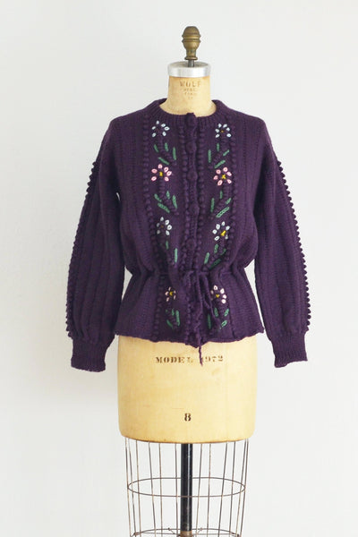 Aubergine Sweater - Pickled Vintage