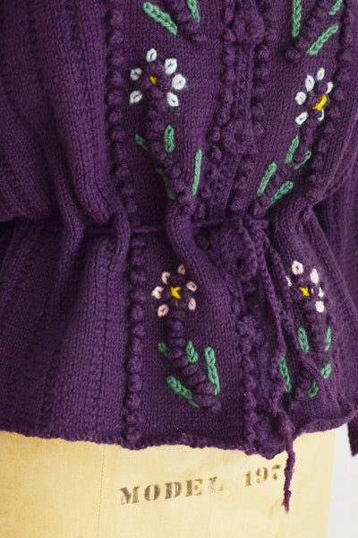 Aubergine Sweater - Pickled Vintage