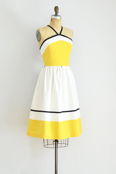 Colorblock Sundress - Pickled Vintage