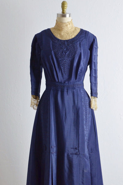Vintage Antique Edwardian Walking Dress - Pickled Vintage