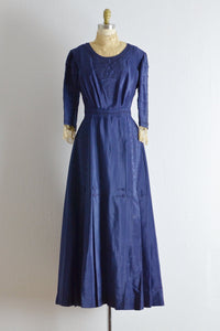 Vintage Antique Edwardian Walking Dress - Pickled Vintage