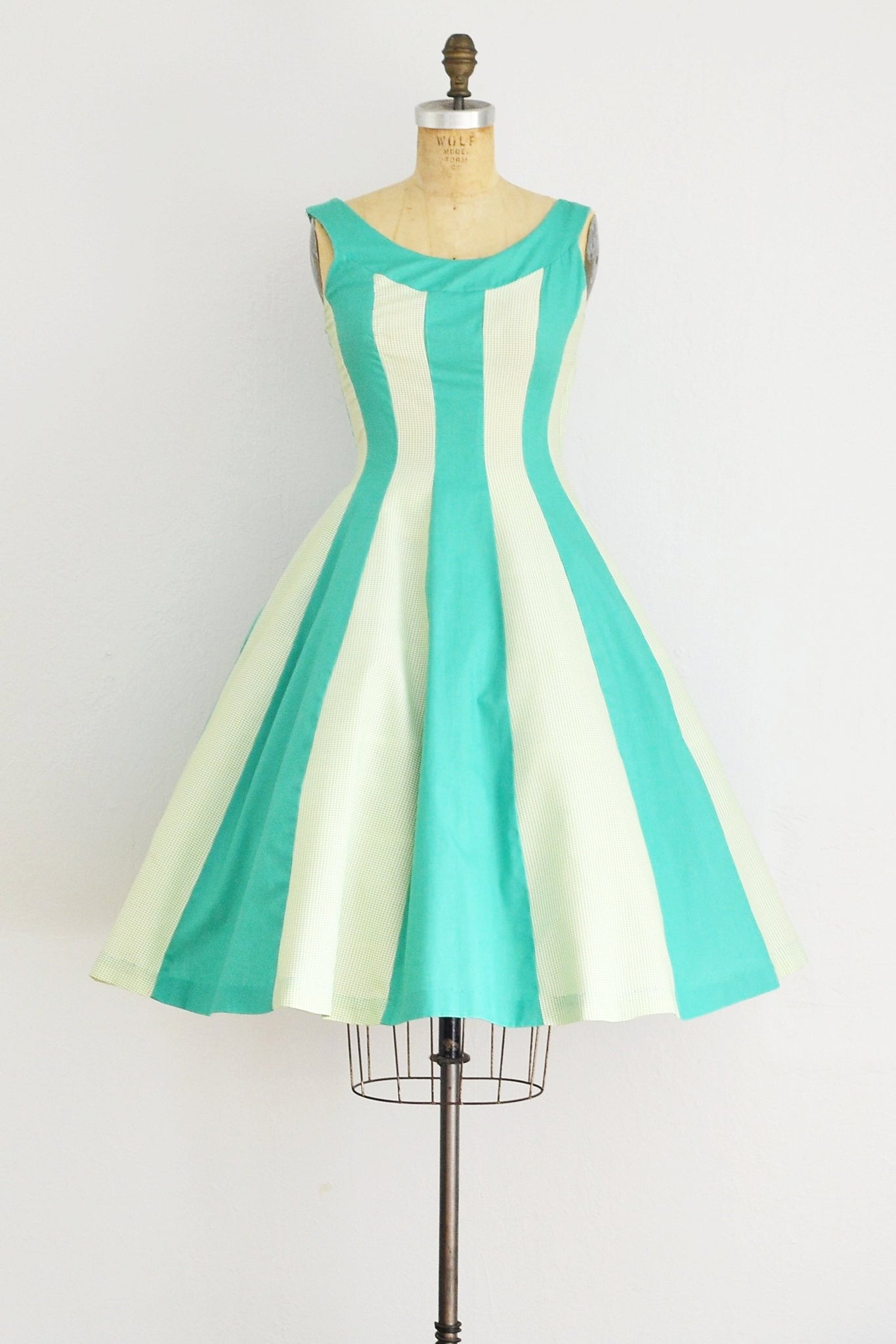 Green Day Dress - Pickled Vintage