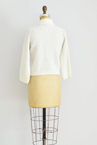 1950s Beaded Cardigan - Pickled Vintage
