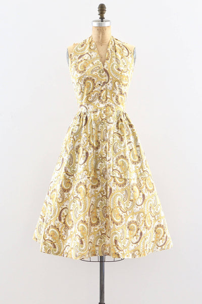 50s Halter Dress Set