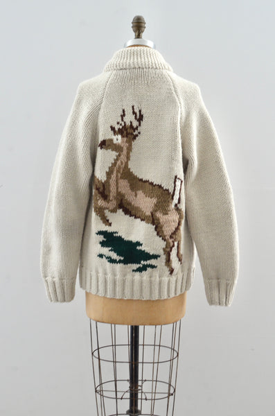 50's Cowichan Sweater / S M