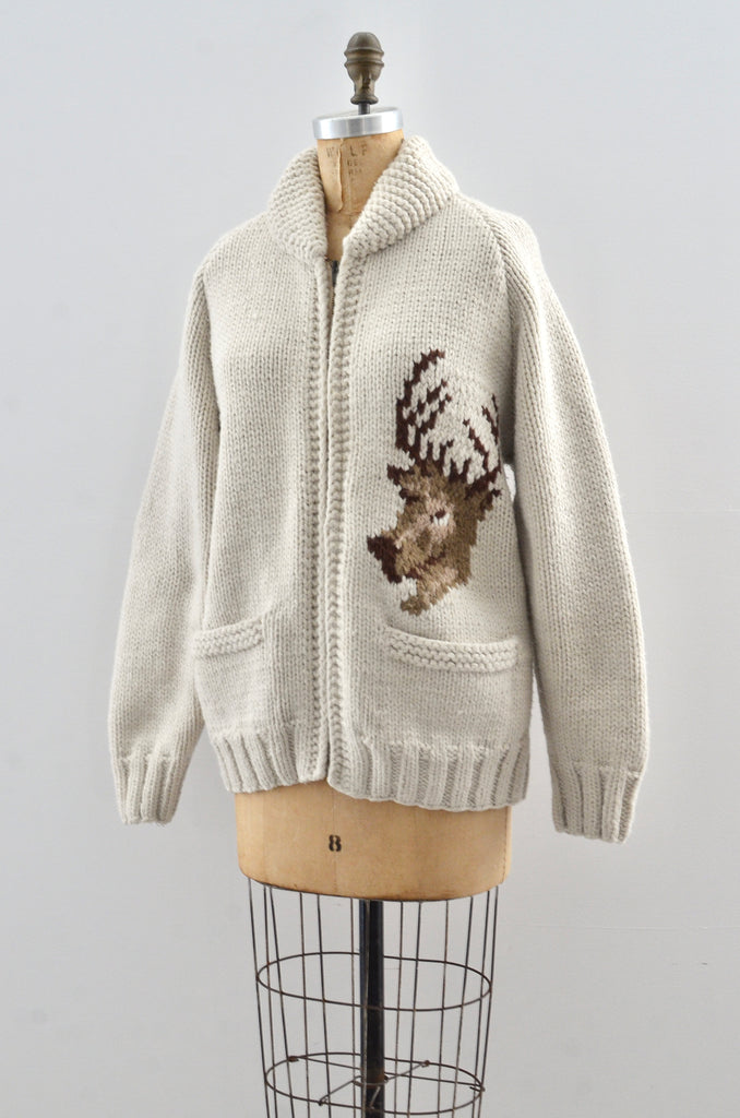 Vintage clearance cowichan sweater