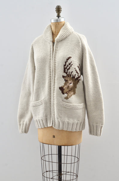 50's Cowichan Sweater / S M