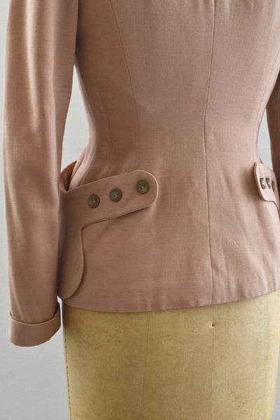 40's Pink Suit Jacket