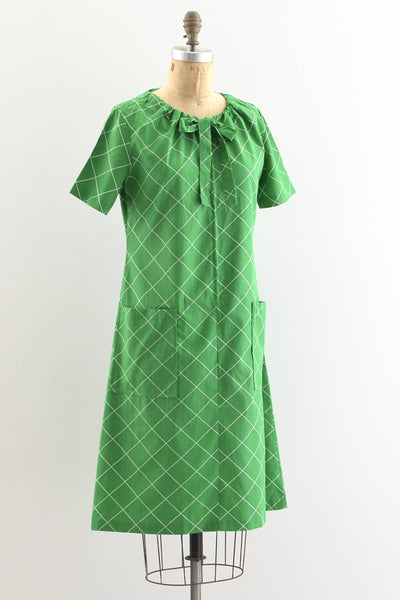 50's Green Dress