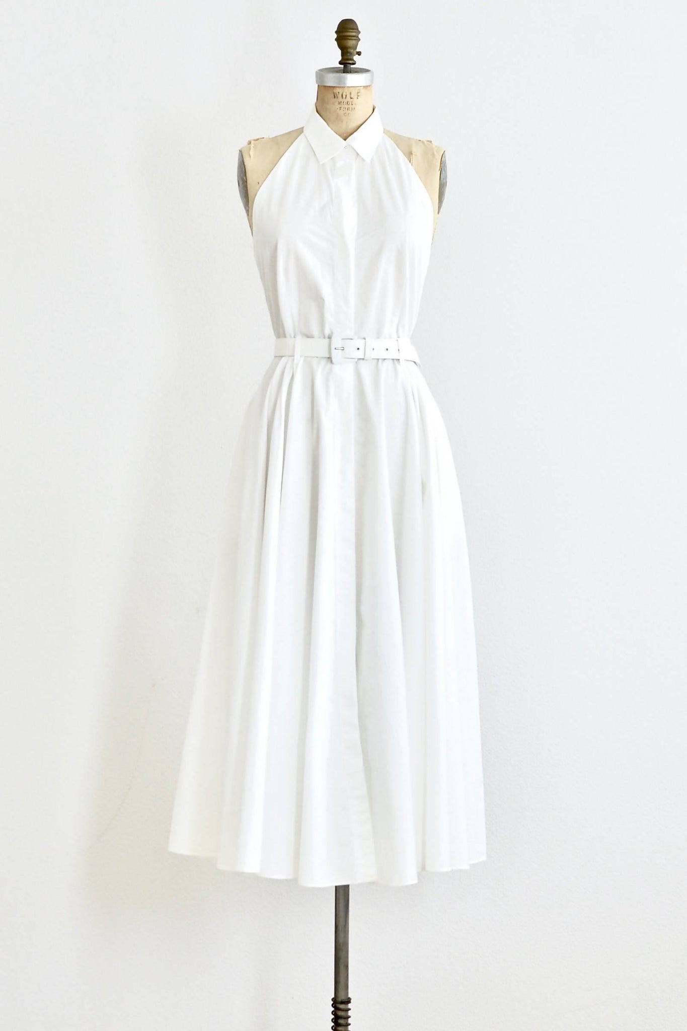 Norma Kamali OMO Button Up Dress - Pickled Vintage