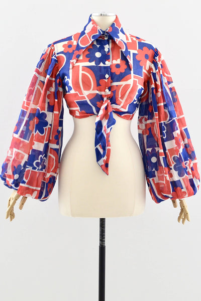 70s Cropped Top