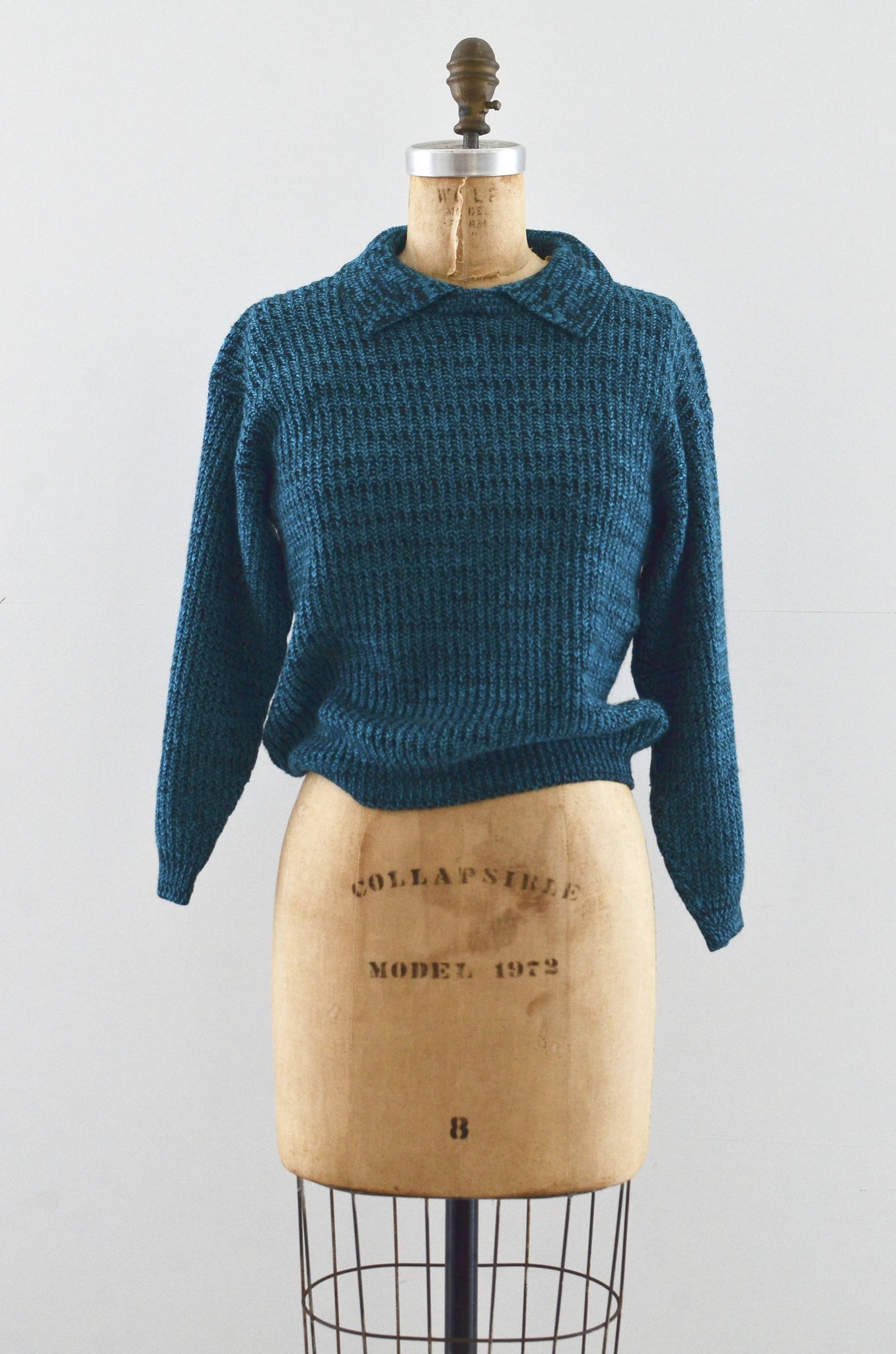 80's Blue/Green Sweater