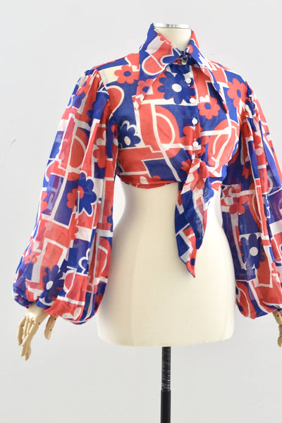 70s Cropped Top