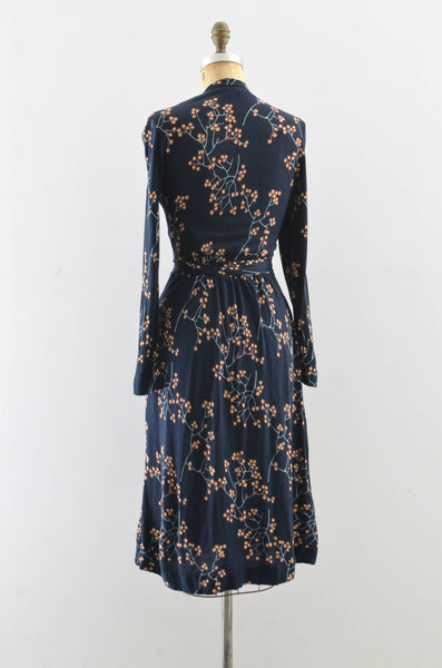 "First Bloom" Diane Von Furstenberg Wrap Dress /  xxs small