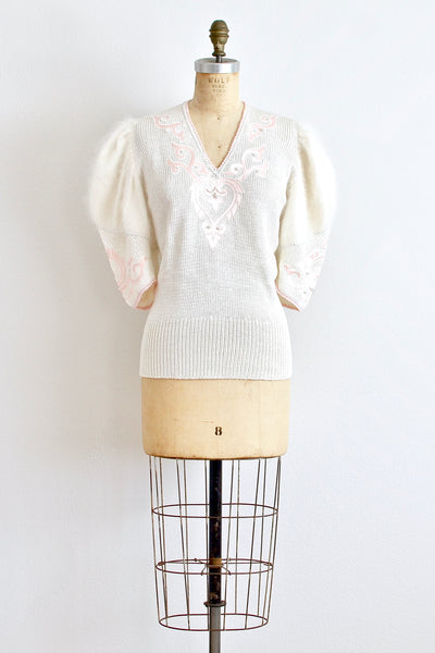 Puff Sleeve Top - Pickled Vintage