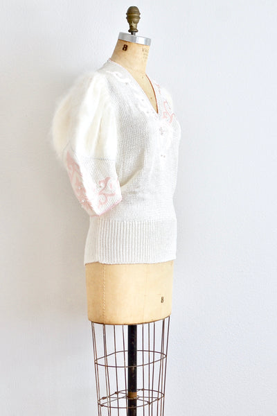 Puff Sleeve Top - Pickled Vintage