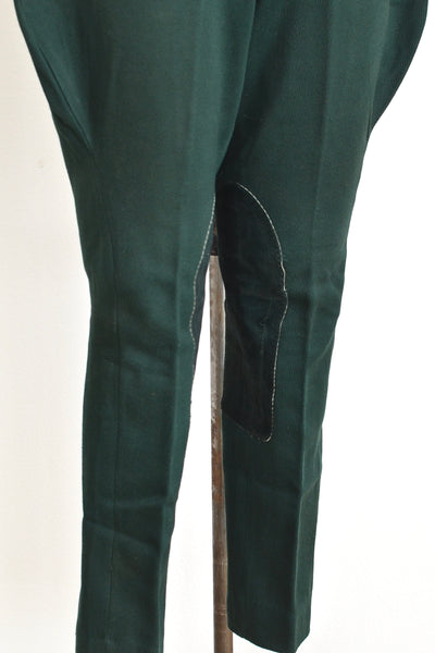 40s Hunter Green Riding Pants - Pickled Vintage