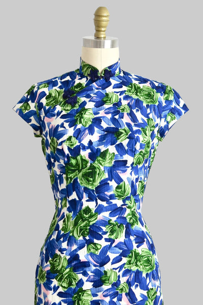 New! - Floral Cheongsam - Pickled Vintage