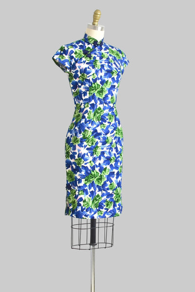 New! - Floral Cheongsam - Pickled Vintage